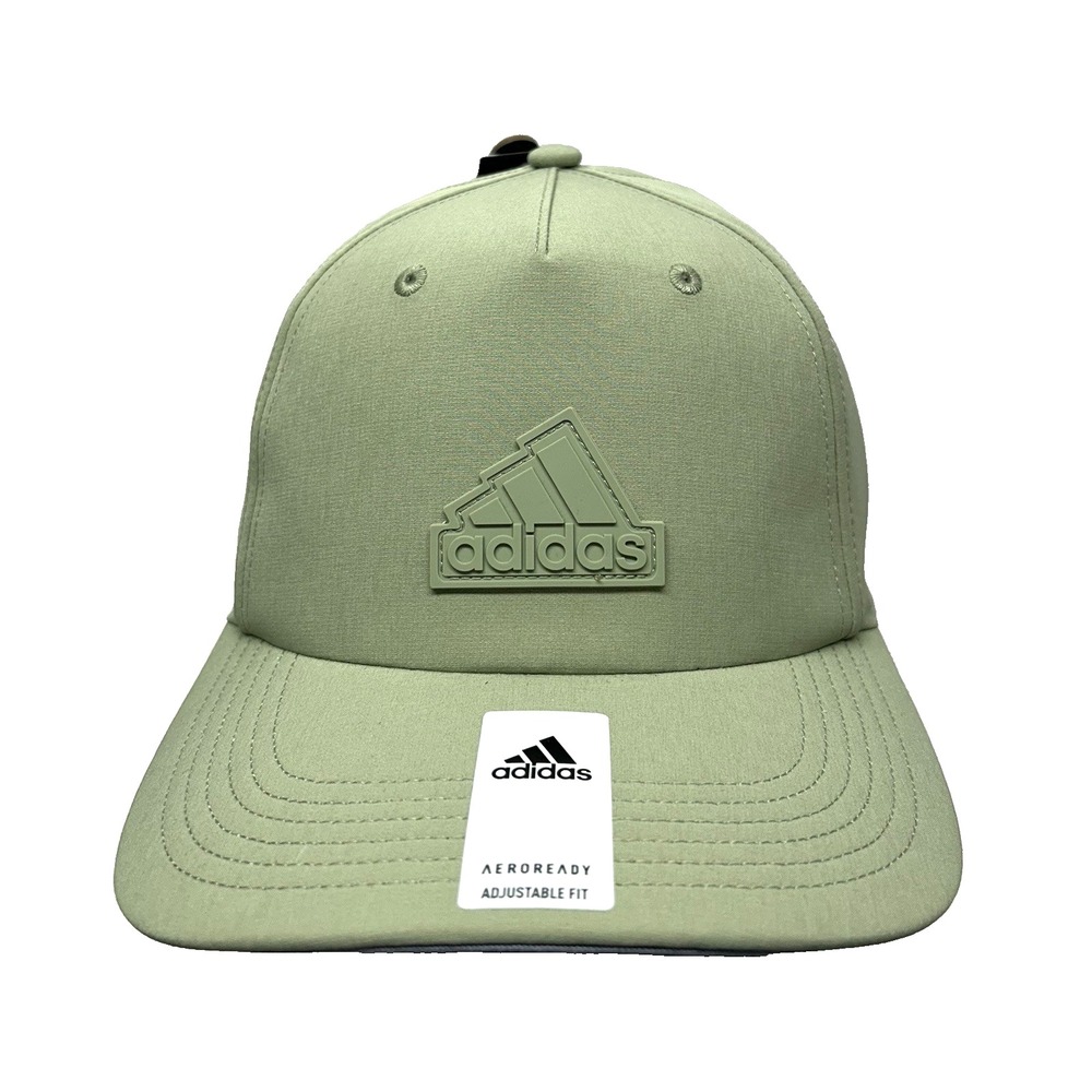 Men's Adidas Sport Aeroready Snapback Hat - Tent Green NWT (Y2)